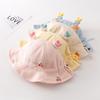 Gorro de Bebé Primavera y Otoño Delgado Recién Nacido Fetal Gorro Bebé Masculino Infantil Femenino Protección Solar Sombrero Cubeta Otoño e Invierno