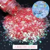 Ramo de Polvo Flocado Navideño Brillo Felpa Spray Floral Ecológico Pegamento en Spray Transparente Flores de Nieve Artificiales