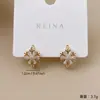 Pendientes de copo de nieve de diseño único para mujer, de alta gama, compactos, exquisitos y elegantes, nuevos pendientes de otoño e invierno 2026
