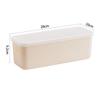 Caja de Almacenamiento de Escritorio de Plástico Engrosado Cesta de Almacenamiento de Artículos Varios Caja de Almacenamiento de Juguetes y Snacks Caja de Almacenamiento de Libros y Papelería para Estudiantes