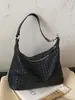 Yue Zi 2026 Verano Nuevo Estilo Perezoso Bolso de Gran Capacidad Bolso Cruzado Casual Bolso de Mano Tejido Retro para Mujer para el Trabajo