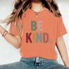 Camiseta de verano con estampado de letras para mujer de Amazon, estilo europeo y americano, de manga corta y cuello redondo, informal, a la moda, con estampado de comercio exterior