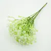 Flores Artificiais de Gipsofila Única para Decoração de Casamento, Arranjo de Flores para Auditório, Buquê da Noiva, Flores Artificiais Falsas