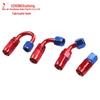 Conector de Resfriamento de Óleo An6 0-180 graus com Modificação, Conector Rápido Rotativo, Conector de Modificação de Resfriamento de Óleo com Imposto Incluído