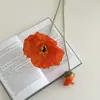 Flor artificial de pipoca grande flocado flor falsa flor de seda arranjo de flores para sala de estar decoração adereços de decoração fabricantes atacado