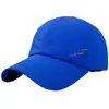 Gorra de béisbol de verano ultradelgada de secado rápido para hombre, gorra casual de pesca para proteger del sol, sombrero de sol transpirable de malla para exteriores