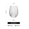 Harmony Home Copo de Água de Vidro Prismático Criativo Copo de Bebida Doméstico Copo para Bebidas Copo de Chá Copo Simples para Whisky Vinho