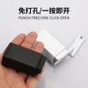 Liga de Zinco dispositivo de rebote elástico super grande para porta de alta resistência fivela oculta removível tipo pressão dispositivo de rebote para porta de armário invisível