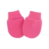 Guantes Anti-rayaduras para Bebé de Primavera, Otoño e Invierno Guantes para Bebé Gruesos Cálidos de Color Sólido para Recién Nacidos 0-1 Año