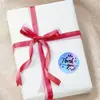 Pegatinas de Agradecimiento Láser Transfronterizas 500 Thankyou Export Pegatinas Selladoras de 1 pulgada Pegatinas Decorativas para Sobres Hecho a Mano