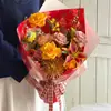 Série Papel Pena Brilhante Papel de Presente Flor Desabrochando Filme Opp Impermeável Papel para Buquê de Presente Florista Materiais Florais