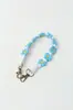 Chaveiro Criativo DIY Corda de Algodão Lanyard para Celular Flor Tecida à Mão Chaveiro Pingente Acessórios