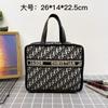 Estilo coreano feminino portátil de grande capacidade saco cosmético pequeno estilo chanel cosméticos saco de armazenamento de viagem saco de lavagem portátil