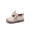 Zapatos de Niña Zapatos de Cuero Pequeños 2025 Verano Nuevos Zapatos Planos Antideslizantes de Suela Suave para Niños Zapatos de Princesa con Lazo para Niña