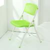 Silla plegable de plástico para oficina comercial, alquiler de exhibición, respaldo hueco, silla de computadora plegable, silla de capacitación, venta al por mayor