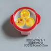 Ímãs de Geladeira de Resina para Pratos Caseiros Estilo Chinês Simulados, Panela de Ensopado de Macarrão Caracol Ímãs de Comida 3D, Itens de Decoração para Casa Atacado