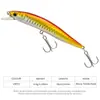 Isca Artificial, Isca Minnow Flutuante, Isca de Plástico para Arremesso de Longa Distância com Esferas Ruidosas, Isca Simulada para Pesca em Água Doce e Salgada, Atacado Transfronteiriço