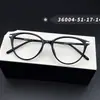 S36004 Armação de Óculos Gatinho Retrô Estilo Zhao Lusi para Mulheres com Miopia Pode Ser Equipada com Lentes de Alta Definição para um Visual de Rosto Mais Fino Armação Grande