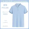 Ropa de Trabajo Transpirable de Seda Fresca con Logo Impreso para Grupos Corporativos, Camiseta Polo de Manga Corta 5699