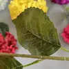 90 flores artificiales, tallos individuales con hojas, hortensia, decoración de boda, arreglo de pared de flores de fondo para hotel, arreglo floral de decoración suave