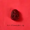 Pingente de Cinábrio de Minério Cru Natural dos Doze Signos do Zodíaco Buda Auspicioso Pulseira Colar DIY Feito à Mão Acessórios Enfeites Atacado
