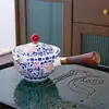 Conjunto de Chá de Viagem Artefato para Fazer Chá Preguiçoso Copo Rápido para Convidados Preparo Livre e Fácil Conjunto Portátil de Chá Kung Fu Conjunto de Xícaras de Chá Bule Doméstico