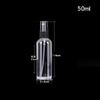 Regadera botella de plástico pet sub-botella perfume botella vacía niebla fina pulverización lateral botella de muestra transparente botella pulverizadora