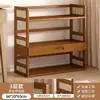 Prateleira de Armazenamento Estante de Mesa Prateleira de Armazenamento para Computador de Escritório Estante Pequena Simples de Múltiplas Camadas Estante de Livros para Casa Venda por Atacado