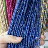 Concha de água doce natural 4mm espaçador Chanfrado contas soltas semiacabado DIY pulseira colar brincos acessórios de joias