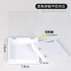 Usando una caja de almacenamiento especial obras de arte para uñas estilo de arte para uñas acrílico transparente a prueba de polvo caja de exhibición empaque venta al por mayor