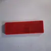 Caminhão Tipo Baú Plástico Refletor Adesivos Decorativos Adesivos de Carroceria Faixas Refletivas Vermelhas, Brancas e Amarelas Acessórios para Caminhão Decoração de Carroceria