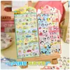 Mini Pegatinas de Dulces de Cristal de Dibujos Animados Niños Dibujos Animados Anime Chica Guka Taza de Agua Funda de Teléfono Decoración Pegatina