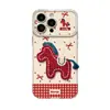 Cadena de Caballo Bordada Adecuada para Funda de Teléfono Apple 17 Pro Max, Nuevo Modelo para Mujer, Silicona Galvanizada para 15, Funda Suave para Xiaomi 14