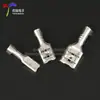 Terminal de Resorte de 2.8/4.8/6.3mm + Conector Hembra con Funda Enchufe Conexión por Cable Terminal de Prensado en Frío Conector de Cobre