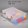 Maletín Rectangular Caja de Plástico Caja para Piezas Gran Capacidad Caja de Almacenamiento para Juguetes Educativos con Tapa Caja de Almacenamiento para Lego a Prueba de Polvo