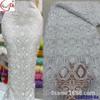 Vestido de Renda com Bordado Completo de Lantejoulas e Miçangas Estilo Retrô Francês Roupas para Cerimônia de Casamento Bordado em Tela Atacado