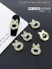 Joias de Liga de Zinco para Nail Art Retrô Transfronteiriças, Vários Estilos para Combinar, Borboleta de Diamante para Unhas Combinada com Decoração de Liga para Nail Art