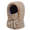 Sombrero multifuncional cálido tipo Lei Feng con capucha, sombrero cálido de invierno, protección para las orejas, protección contra el frío y el viento, orejeras para proteger del congelamiento de las orejas