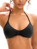 Sujetador Deportivo Dfyne Seamless de Nylon de Alta Elasticidad con Cuello Halter de Secado Rápido para Fitness Yoga
