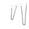 Tetera de Acero Inoxidable 304 Cadena Accesorios Filtro de Té Cadena Fuga de Té Filtro de Té Cadena Colgante Gancho para Bolsa de Condimentos Cadena Delgada
