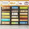 Estanterías Exhibidor de Muestras de Productos de Supermercado Estantería de Exhibición Ajustable Gabinete de Exhibición Multifuncional Especial para Cosméticos Estantería de Almacenamiento de Múltiples Niveles
