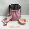 Correa para Perro para Uso en Exteriores, Transportador Transpirable para Perros, Comedero Plegable, Set de Viaje para Perros Pequeños como Teddy
