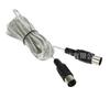 Cable MIDI de cinco pines y dos clavijas para teclado, sintetizador, batería electrónica, órgano electrónico, edición musical, línea