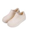 Botas de Lluvia de Estilo Japonés para Mujer, Moda de Caña Baja, Ropa Exterior Antideslizante Impermeable, Botas Cortas de Lluvia con Forro Polar, Zapatos de Goma de Suela Gruesa para Trabajo en Cocina