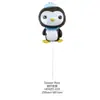 Venta al por mayor del fabricante Serie de Globos de Película de Aluminio de Dibujos Animados Lindos Bola de Remolque Varios Juguetes de Puesto Decoración de Fiesta Niños