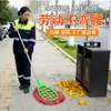 Escoba de Alambre de Plástico para Trabajadores de Saneamiento, Limpieza de Fábricas, Barrido de Calles, Eliminación de Polvo en Carreteras Exteriores, Limpieza de Carreteras
