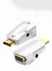 Hdmi revolução vga mãe conversor vga áudio vídeo hdmi laptop desktop set top box monitor cabo