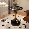 Mesa de cabeceira de ferro forjado Mesa de centro pequena Luz de luxo estilo creme criativo de alta qualidade para casa Quarto de sofá Mesa lateral Rack de armazenamento