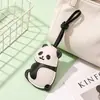 Colgante Personalizado Creativo de Cuero Tesoro Nacional Oso Panda Gigante, Lindo Colgante para Bolso de Cuero, Adorno Personalizable para Regalo de Vacaciones