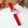 Muñeco de Peluche de Dibujos Animados Anillo a Presión Pulsera de Pareja Regalo para Niños Niñas Navidad Reno Muñeco de Nieve Accesorios Decorativos